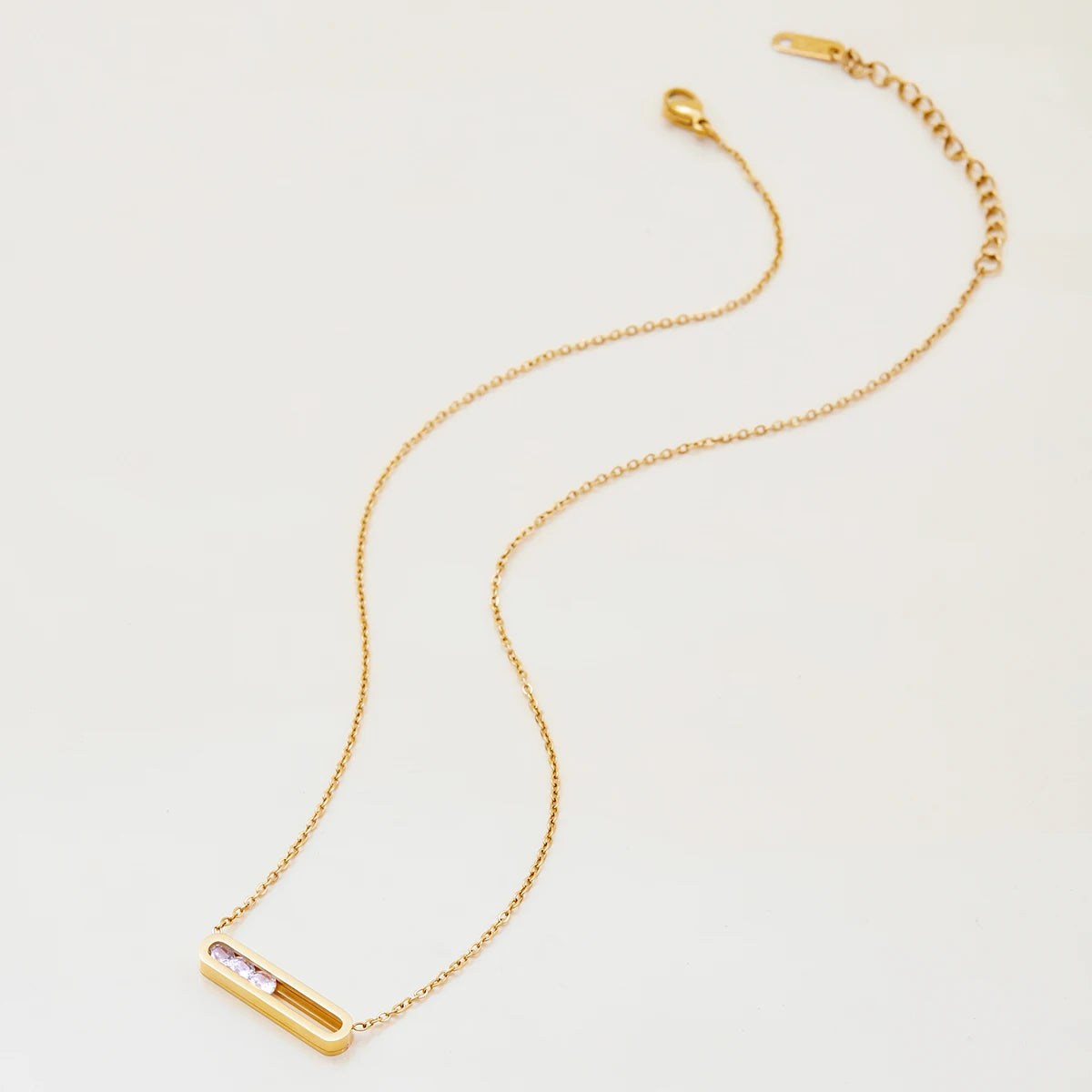 Abby Sculpted Gold Pendant Image