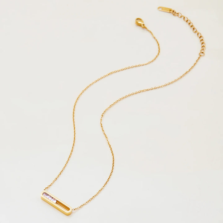 Abby Sculpted Gold Pendant