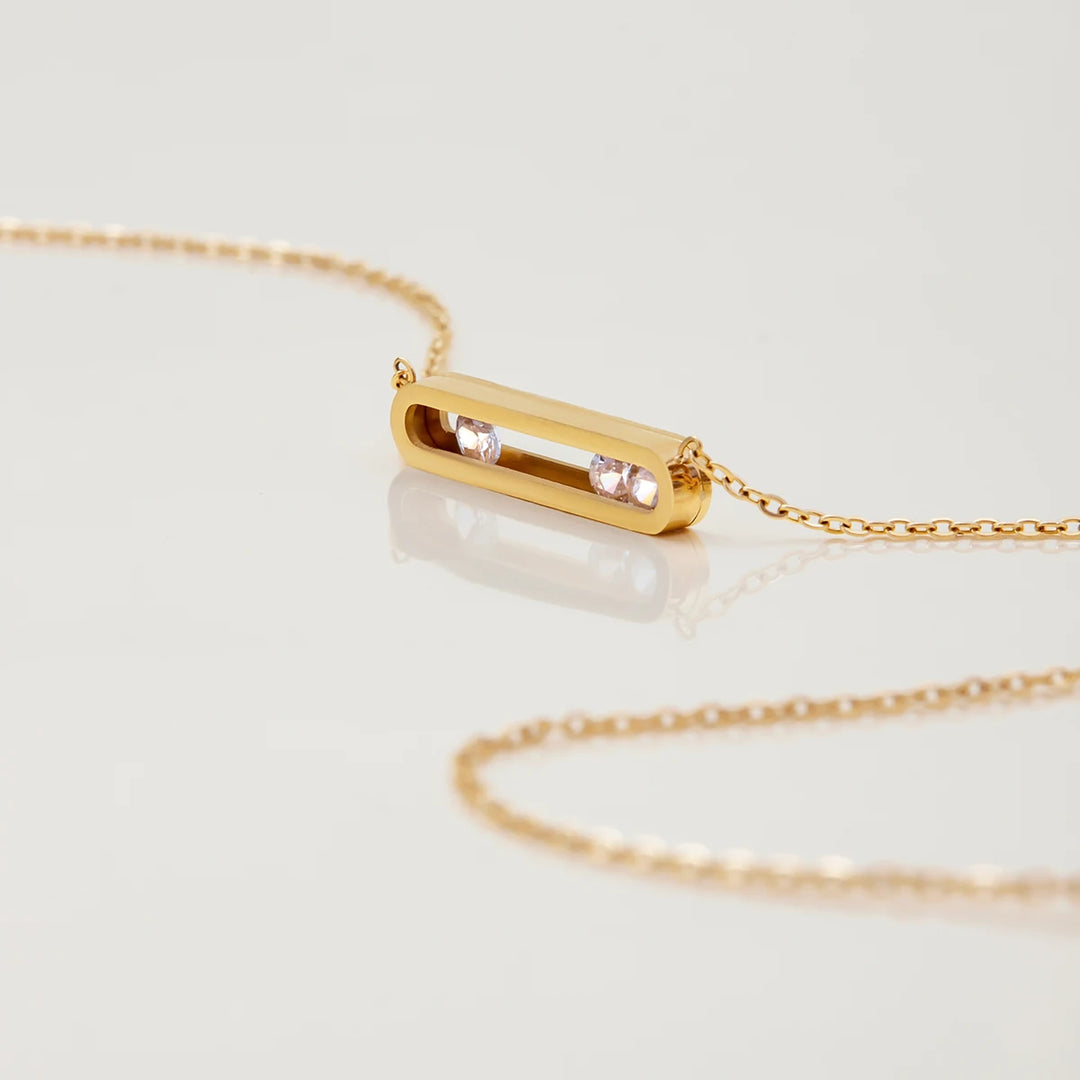 Abby Sculpted Gold Pendant