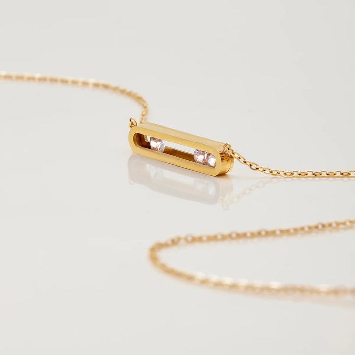 Abby Sculpted Gold Pendant