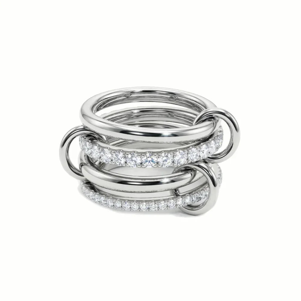 Becca Stacked Diamond Ring Image