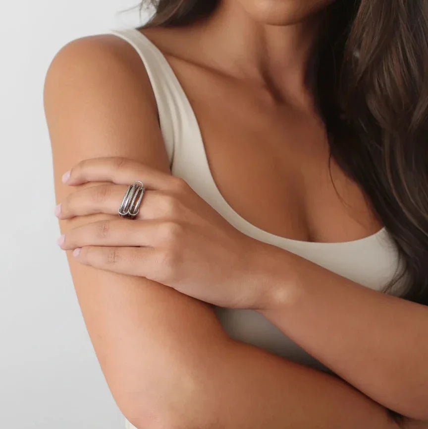 Emmanuelle Diamond Ring Stack Image