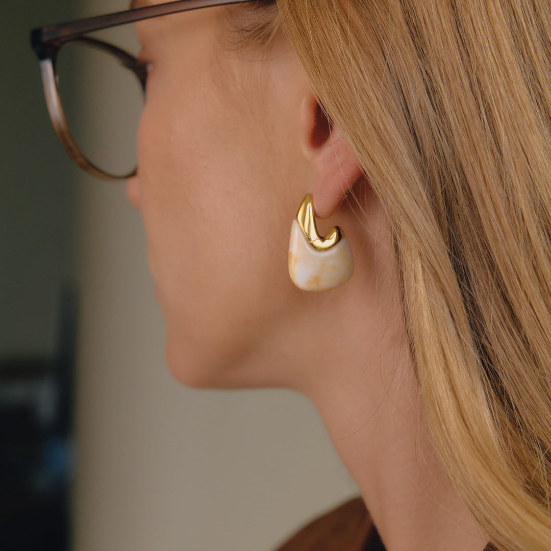 Esme Resin Drop Earrings