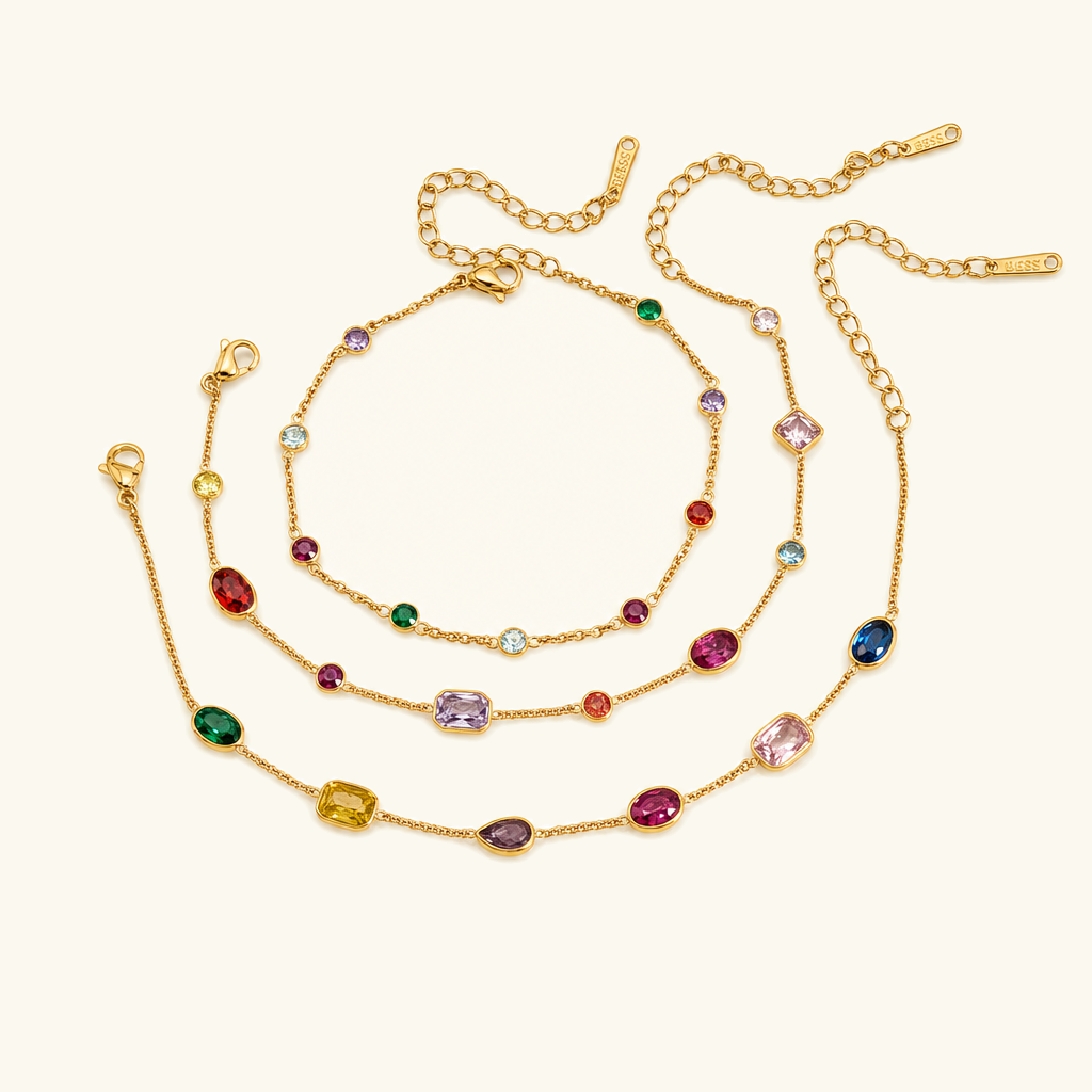 Verena Rosé Gemstone Bracelet Image