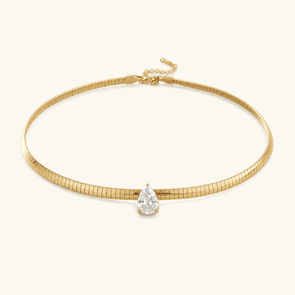 Genevieve Diamond Omega Choker Image