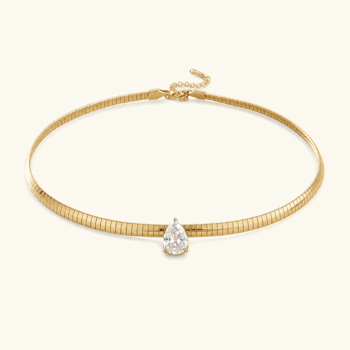 Genevieve Diamond Omega Choker