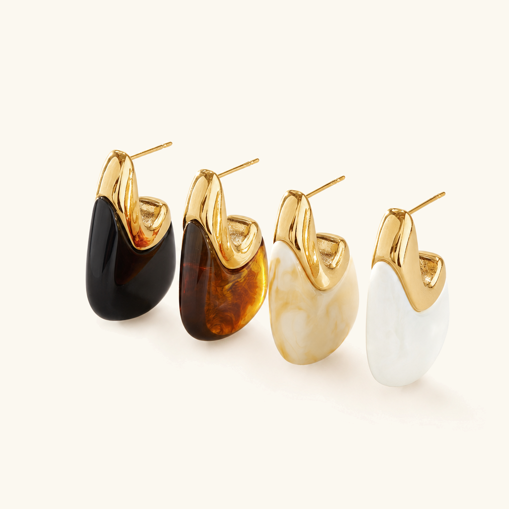 Esme Resin Drop Earrings