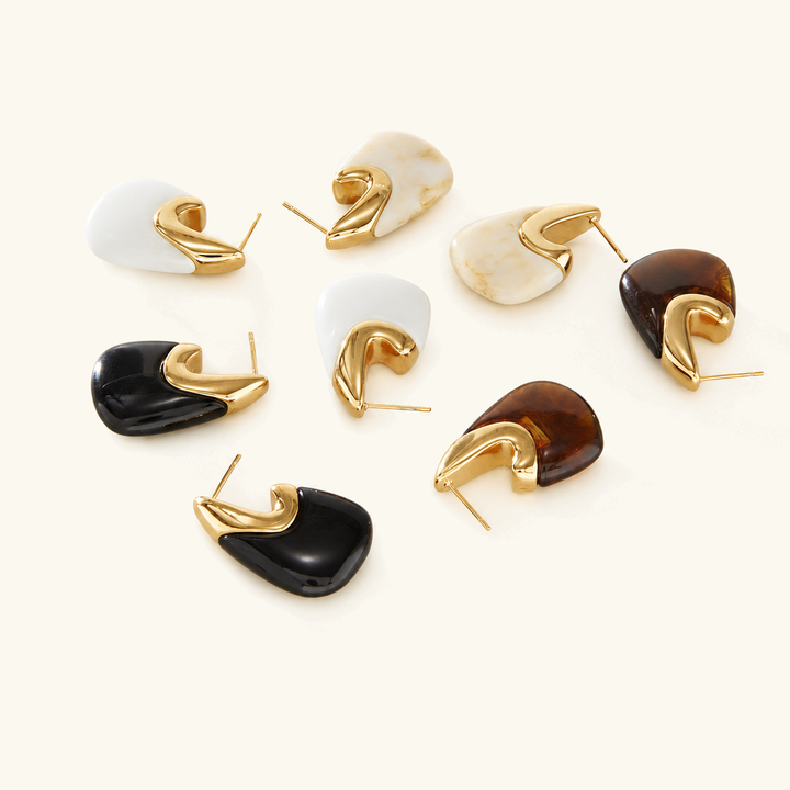 Esme Resin Drop Earrings
