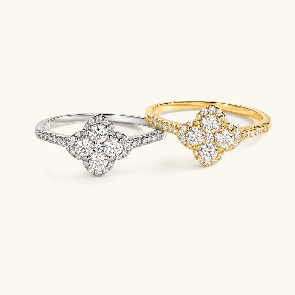 Juliette Clover Diamond Ring Image