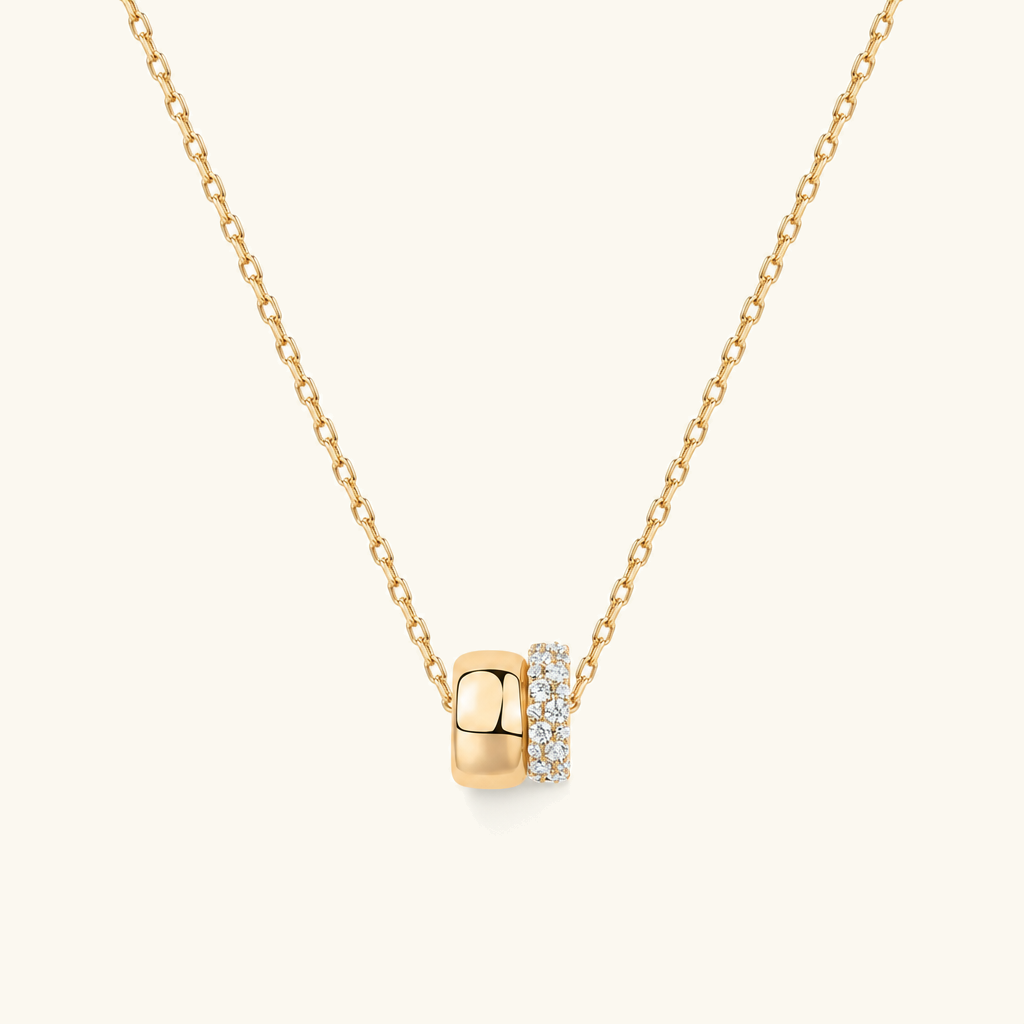 Odette Duo Ring Necklace Image