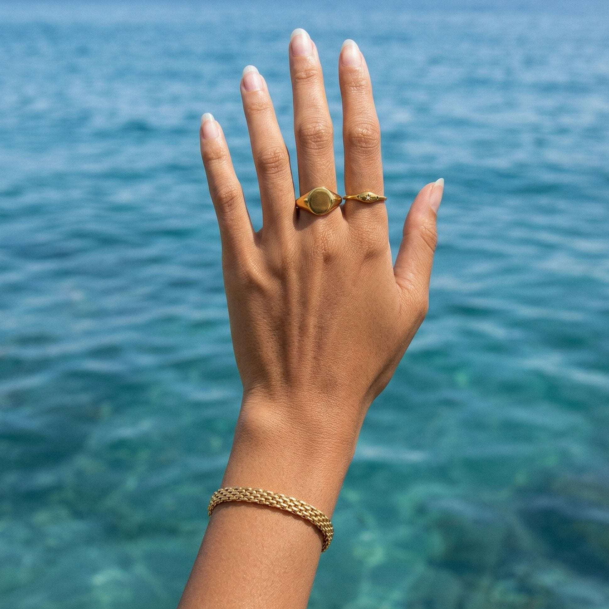 Imara Gold Chain Bracelet Image