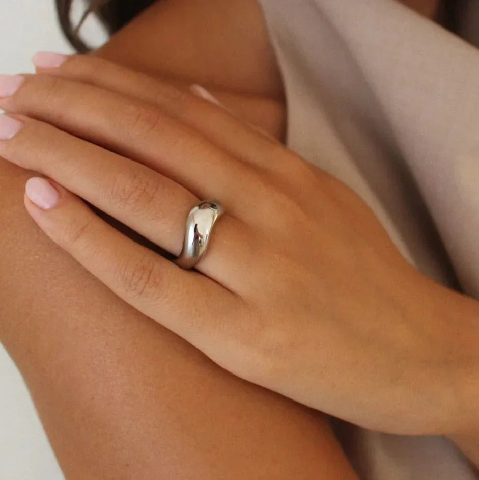 Lana Formless Gold Ring