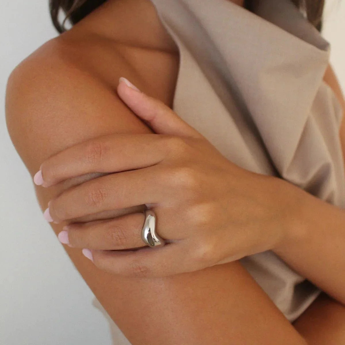 Lana Formless Gold Ring Image
