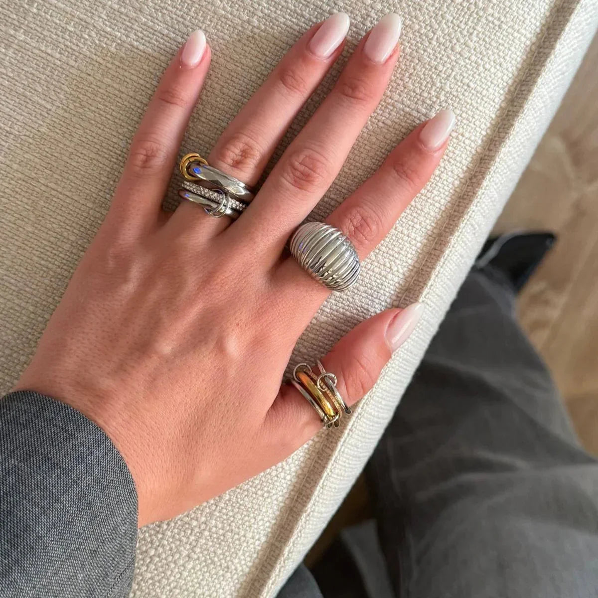Stella Diamond Ring Stack Image
