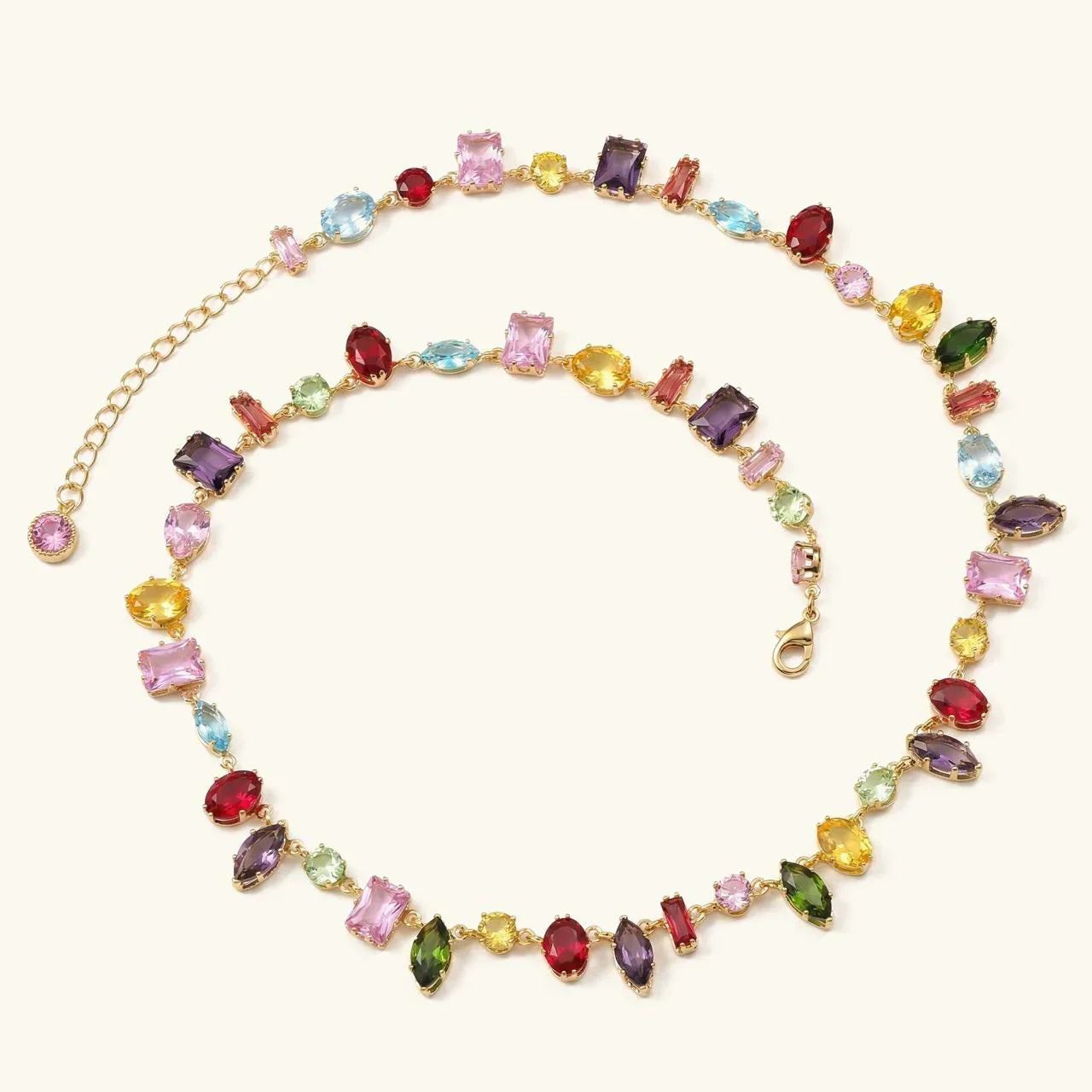 Jennie Gemstone Necklace Image