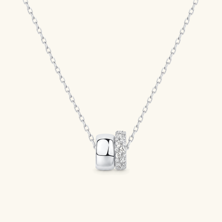 Odette Duo Ring Necklace
