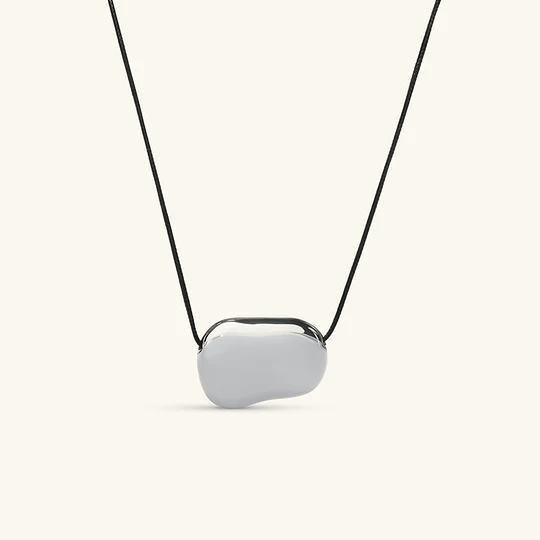 Cord Pebble Pendant