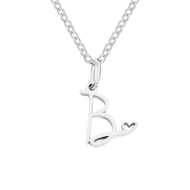 Sienna Initial Letter Necklace Image