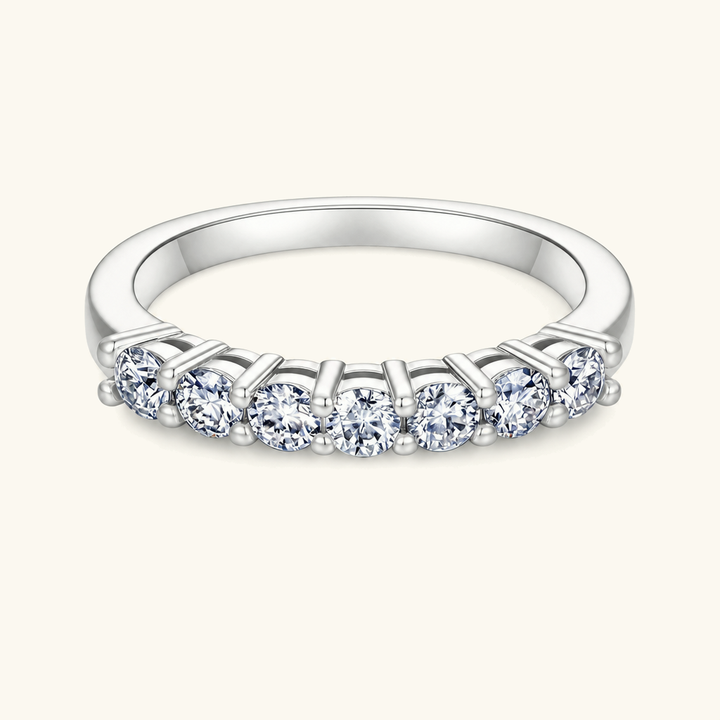 Octavia Three-Stone Diamond Ring Set