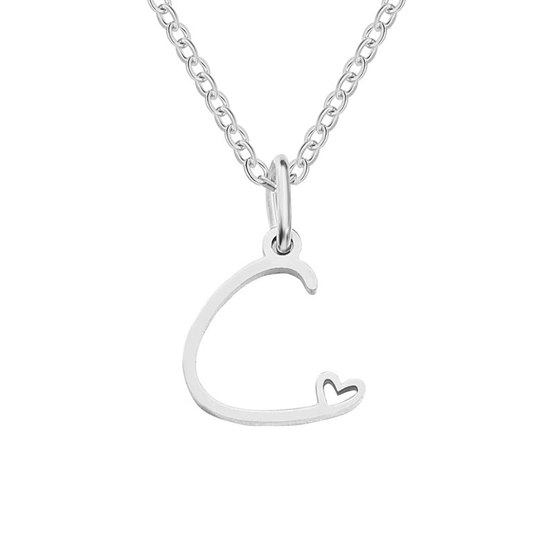 Sienna Initial Letter Necklace Image