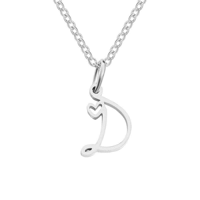 Sienna Initial Letter Necklace Image