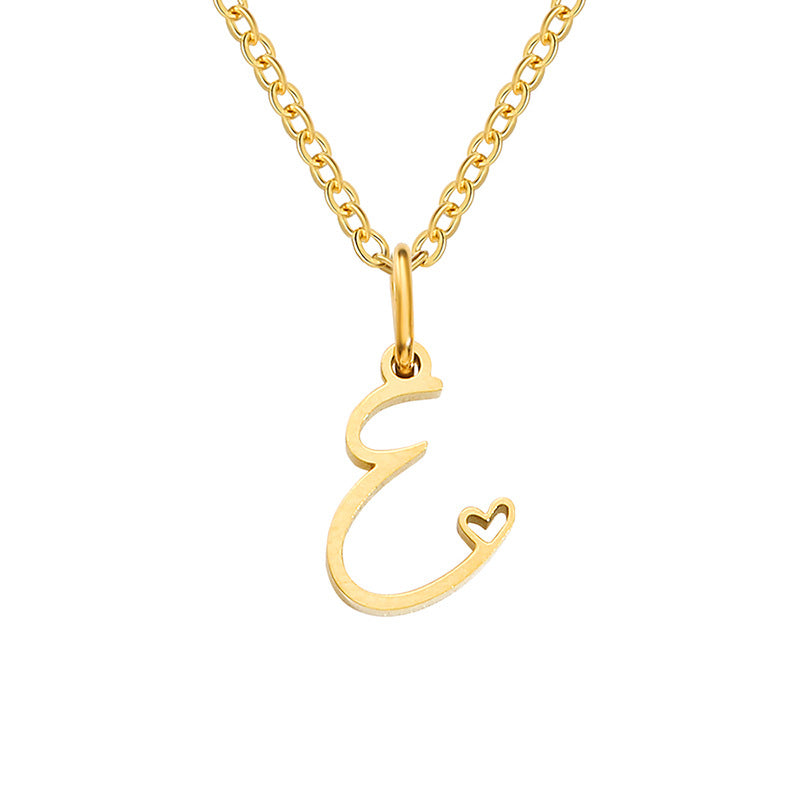 Sienna Initial Letter Necklace Image