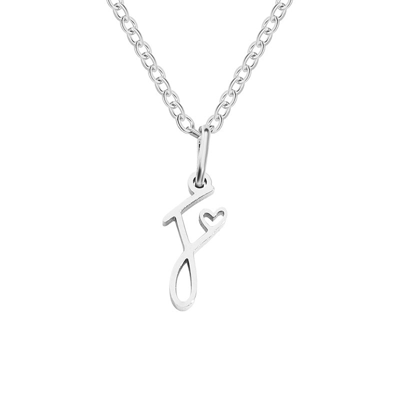 Sienna Initial Letter Necklace Image