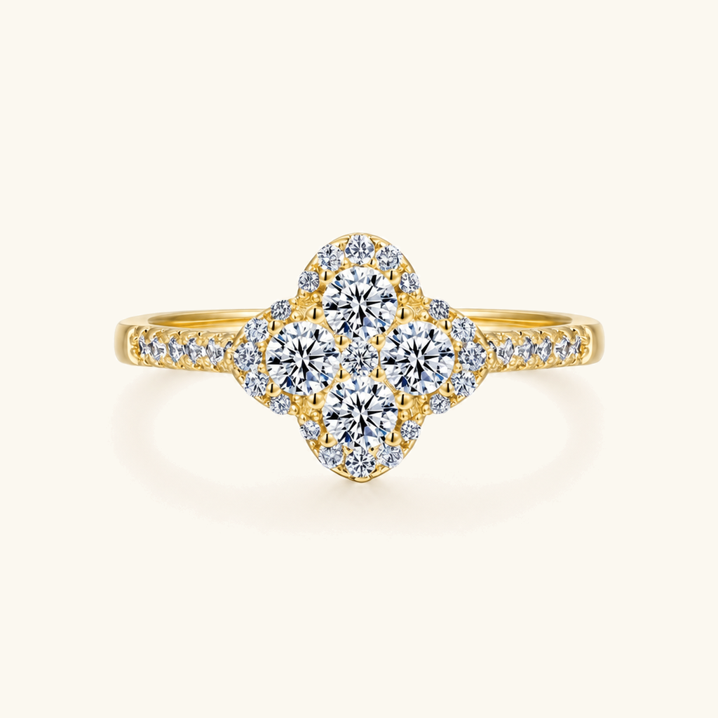 Juliette Clover Diamond Ring Image