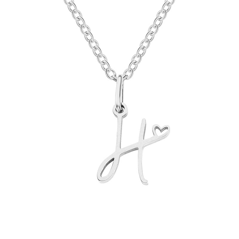 Sienna Initial Letter Necklace Image