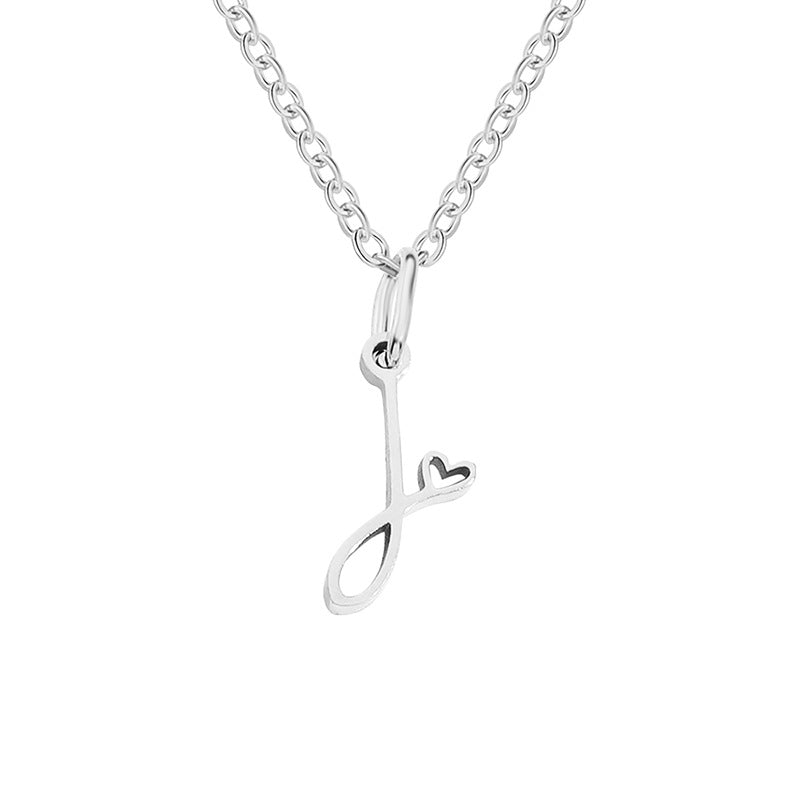Sienna Initial Letter Necklace Image