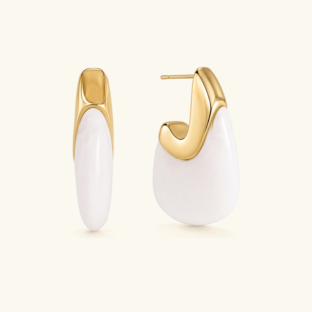 Esme Resin Drop Earrings Image