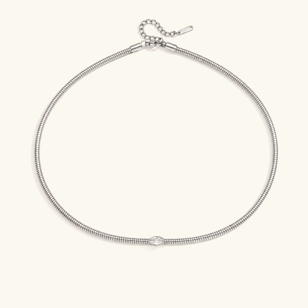 Genevieve Diamond Omega Choker Image