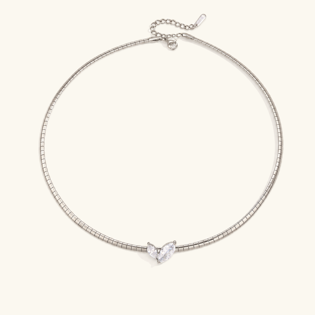 Genevieve Diamond Omega Choker Image