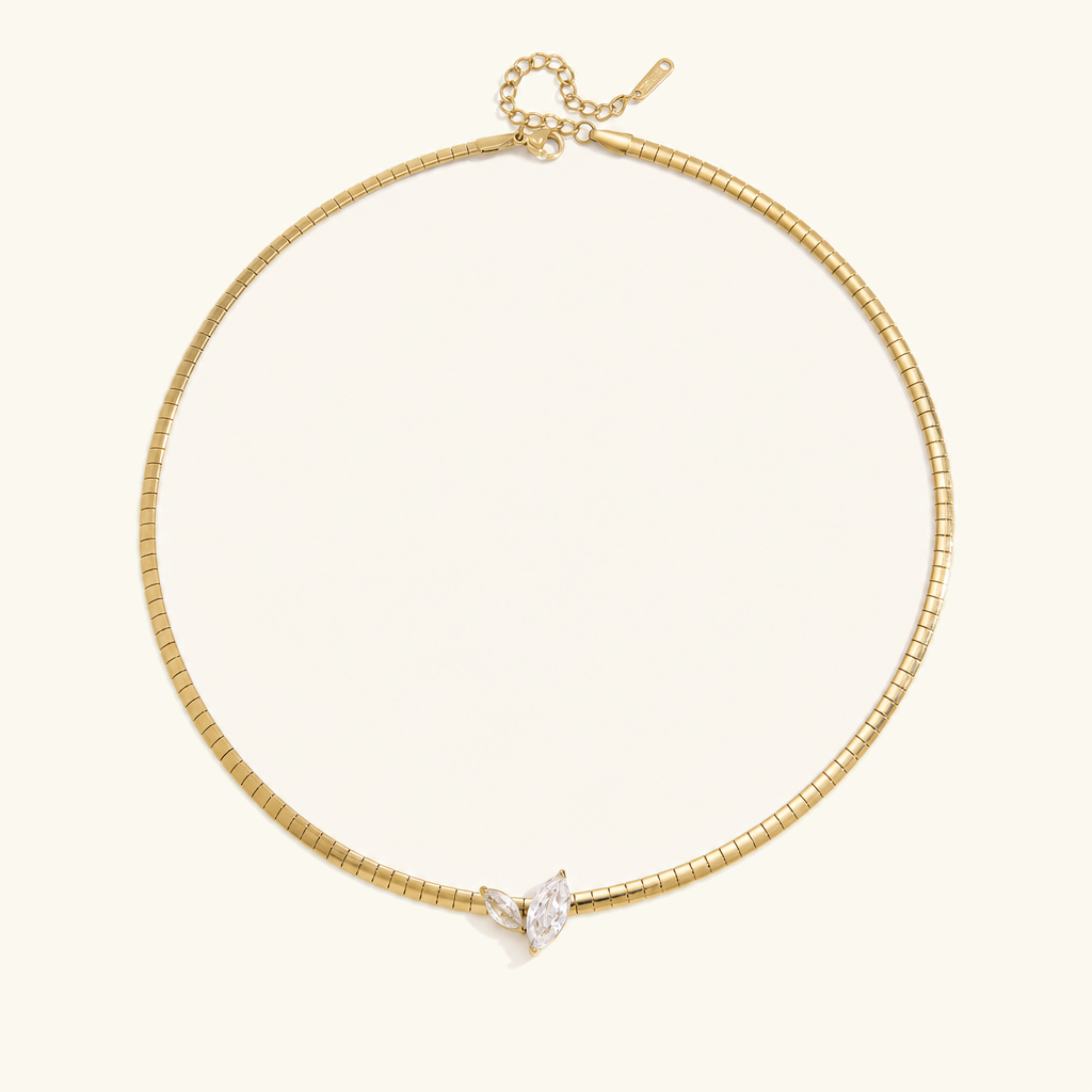 Genevieve Diamond Omega Choker Image