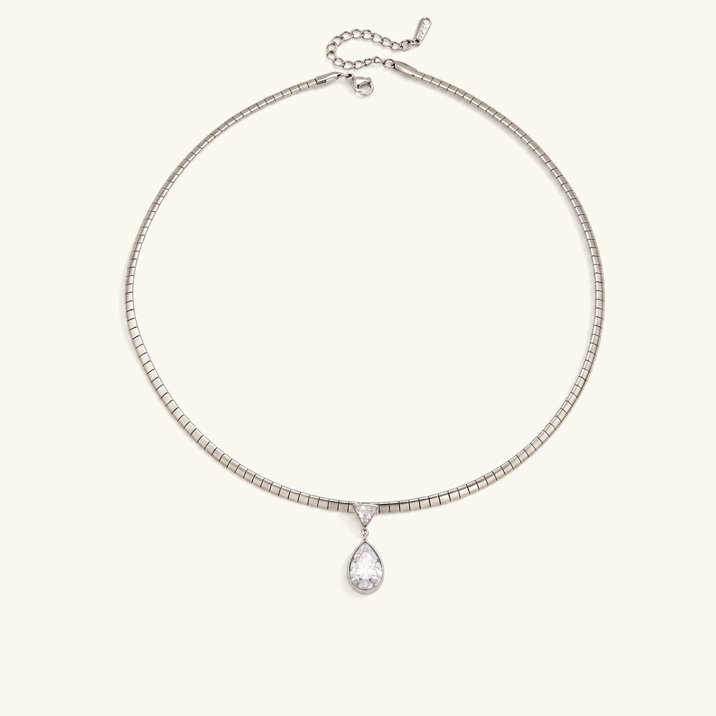 Genevieve Diamond Omega Choker