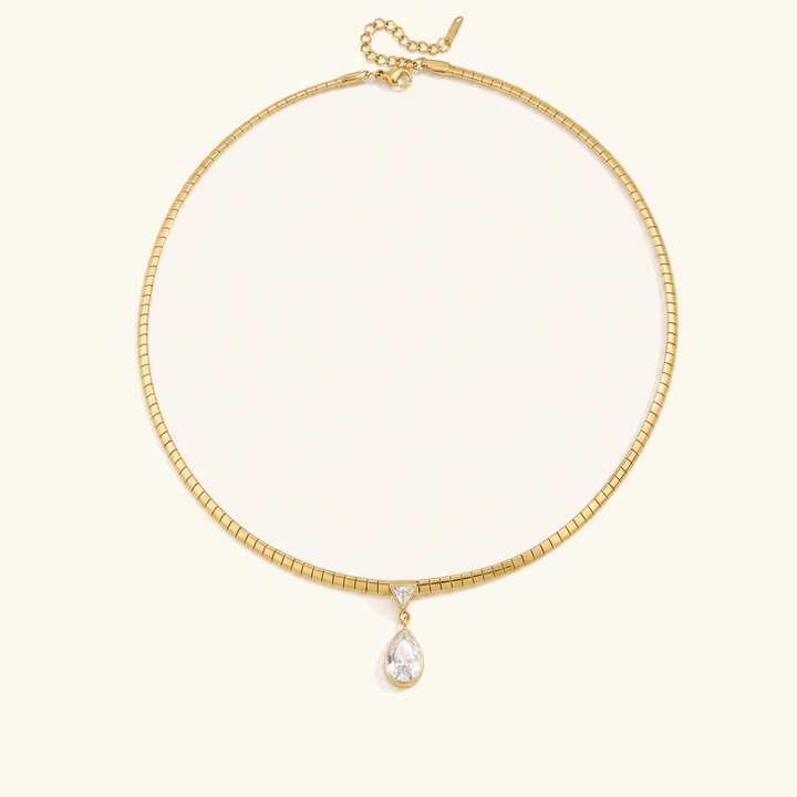 Genevieve Diamond Omega Choker