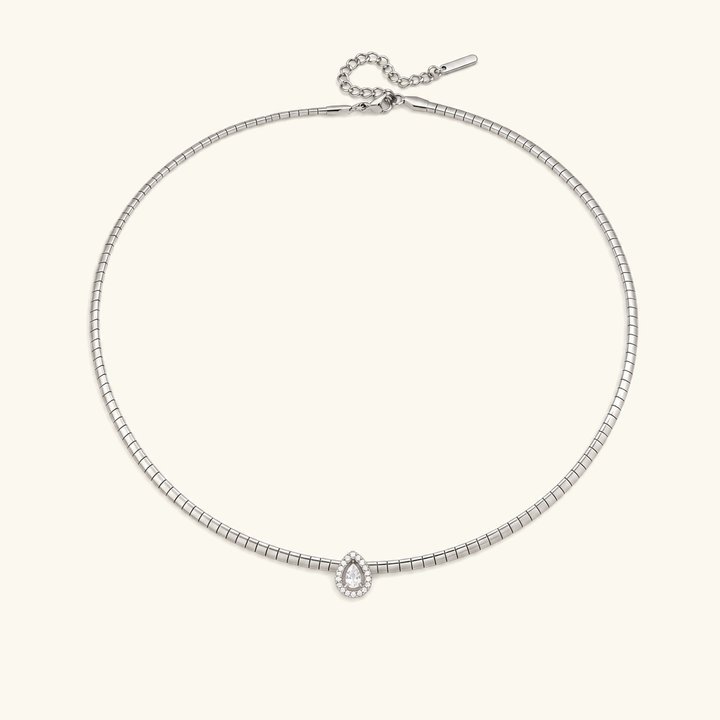 Genevieve Diamond Omega Choker