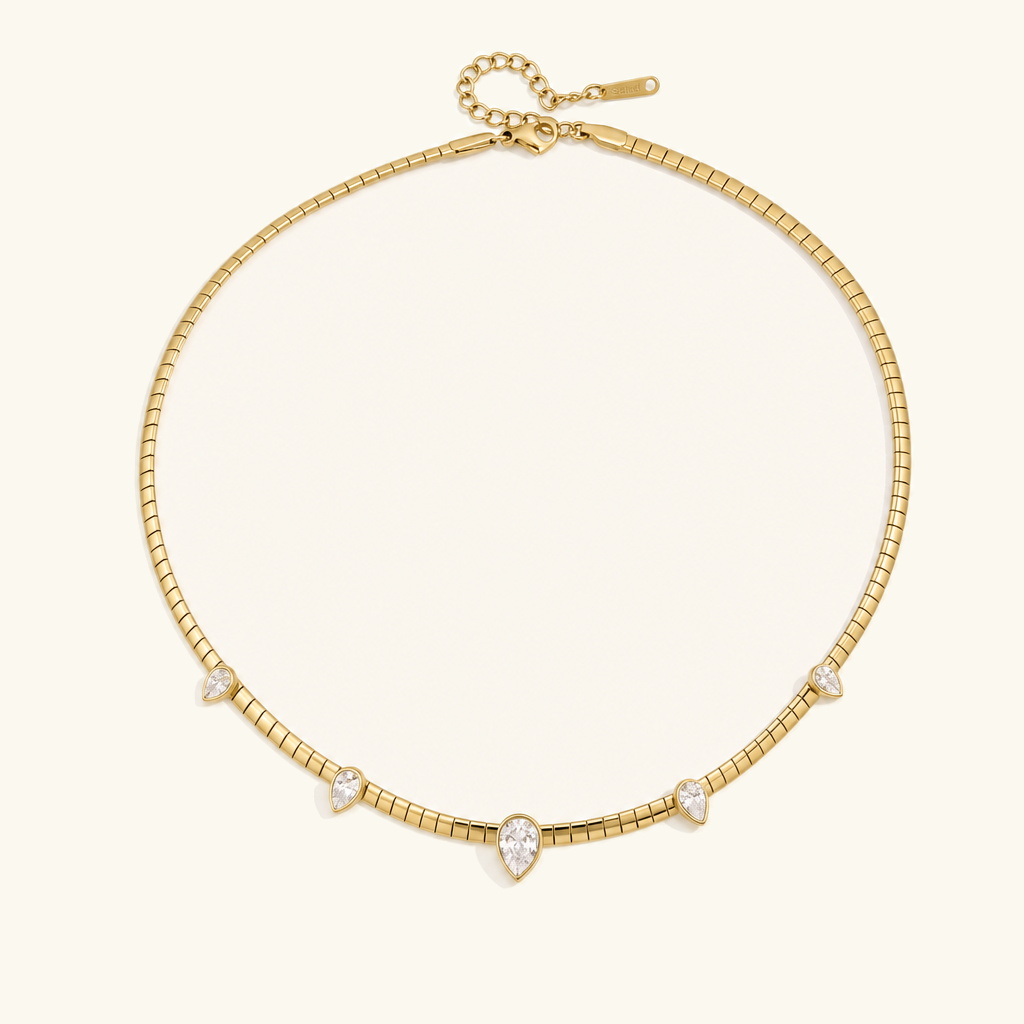 Genevieve Diamond Omega Choker Image
