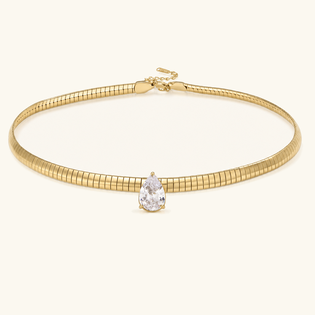 Genevieve Diamond Omega Choker Image