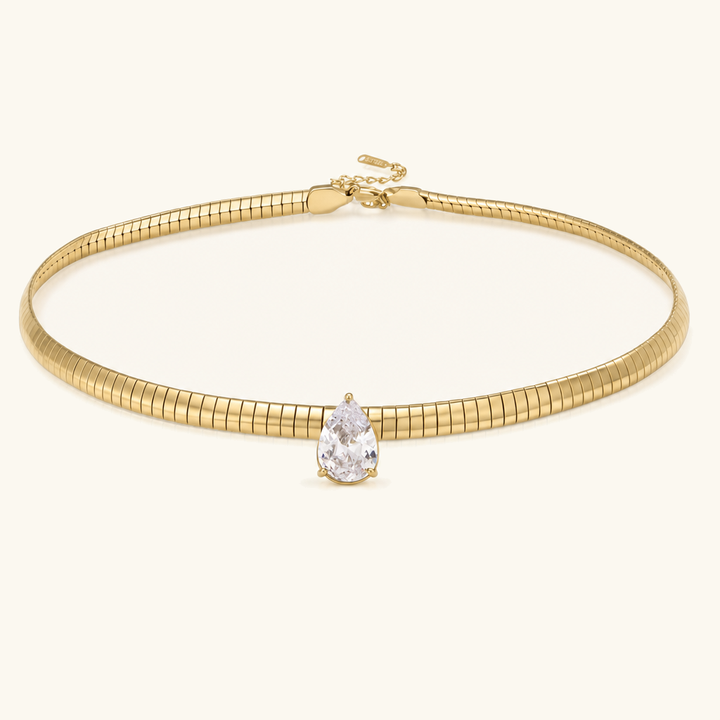 Genevieve Diamond Omega Choker