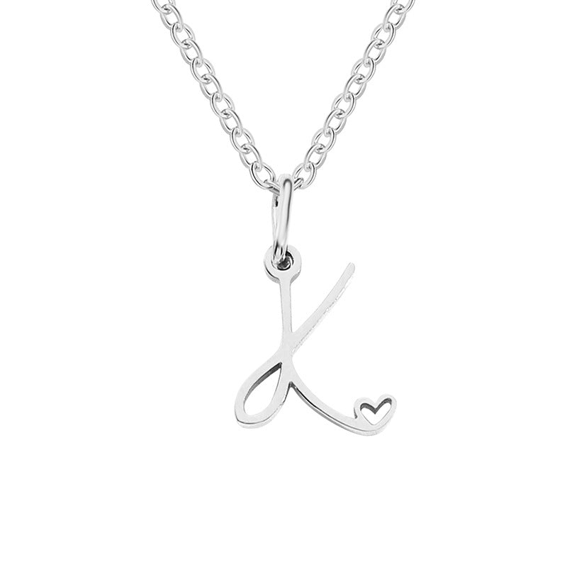 Sienna Initial Letter Necklace Image
