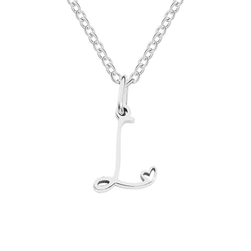 Sienna Initial Letter Necklace Image