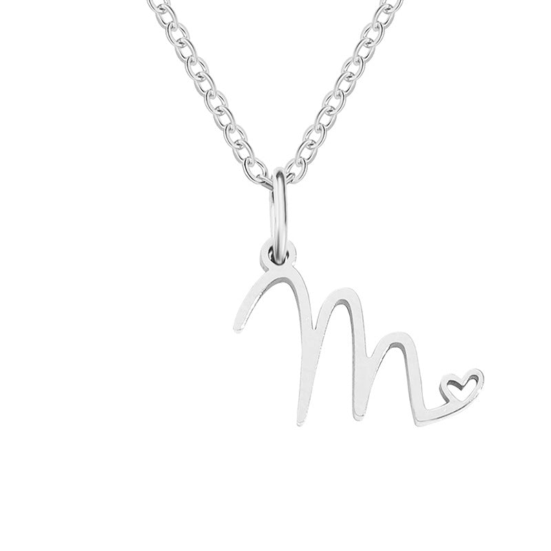 Sienna Initial Letter Necklace Image