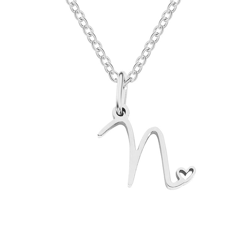 Sienna Initial Letter Necklace Image