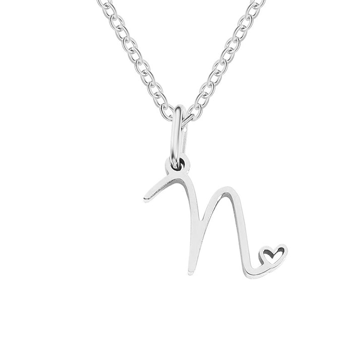 Sienna Initial Letter Necklace