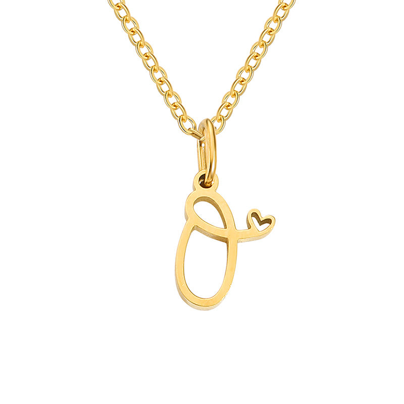 Sienna Initial Letter Necklace Image