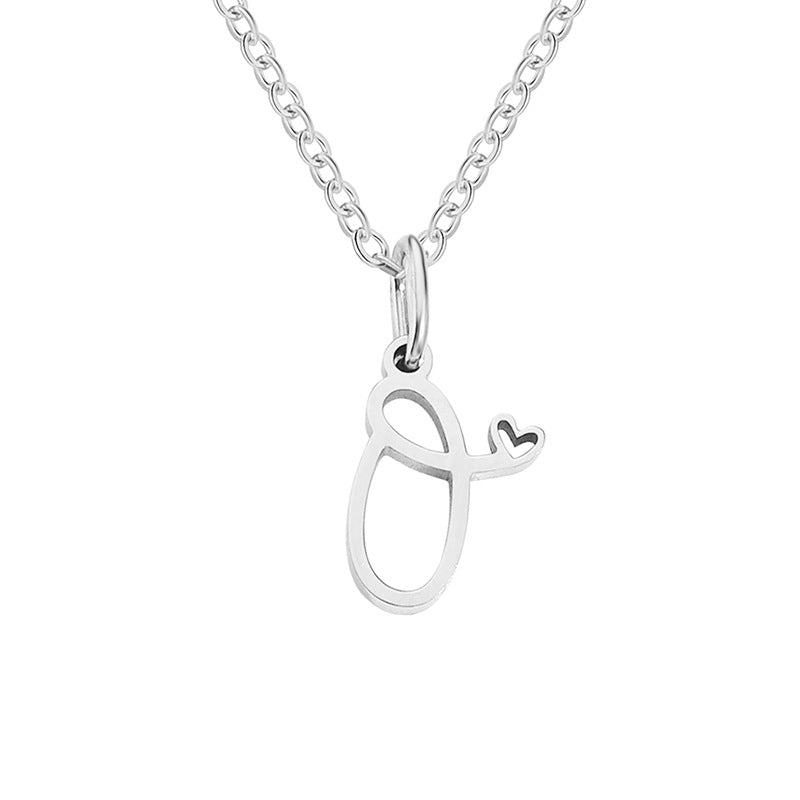 Sienna Initial Letter Necklace Image