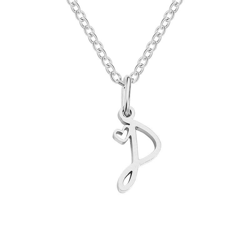 Sienna Initial Letter Necklace Image