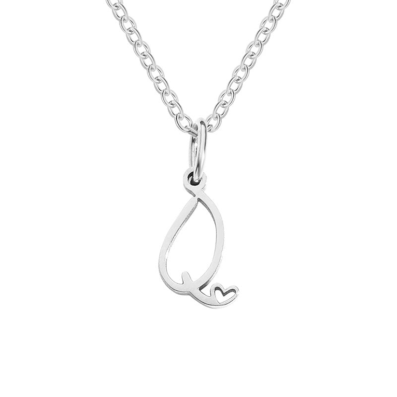 Sienna Initial Letter Necklace Image