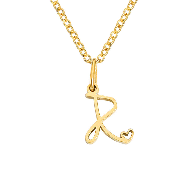 Sienna Initial Letter Necklace Image